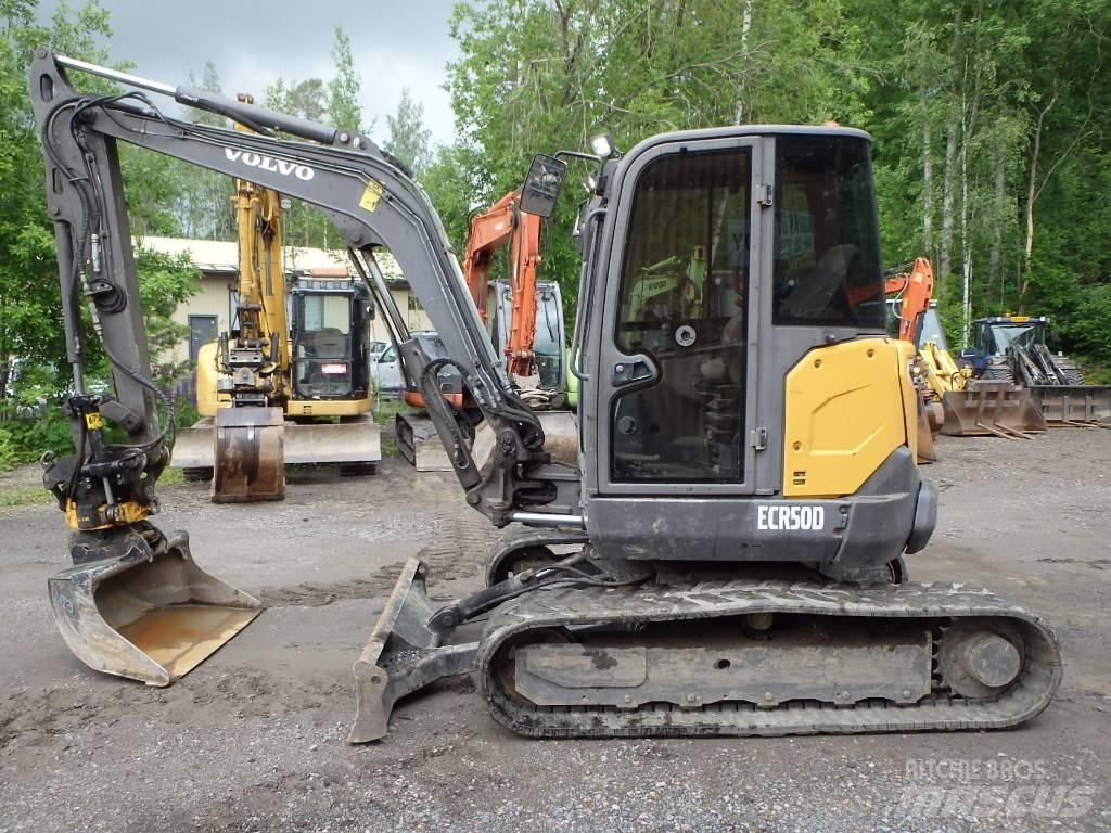 Volvo ECR 50 D Minikaivukoneet < 7t