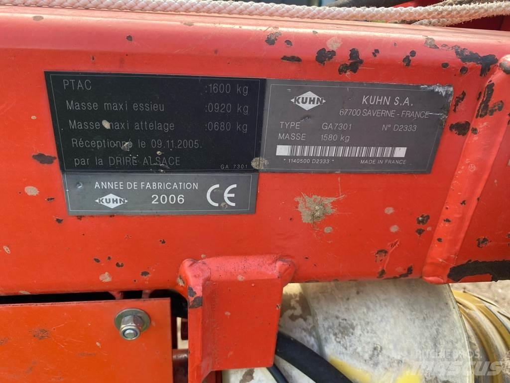 Kuhn GA 7301 Karhottimet