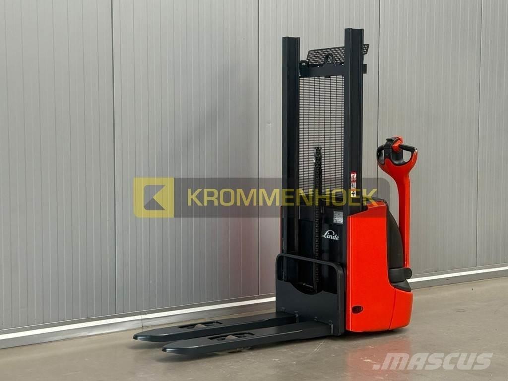 Linde L 10 Käyden ajettavat pinoamistrukit