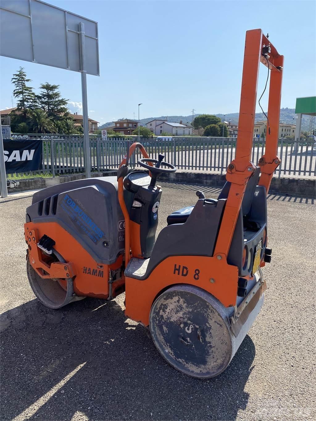 Hamm HD 8 Tandemjyrät