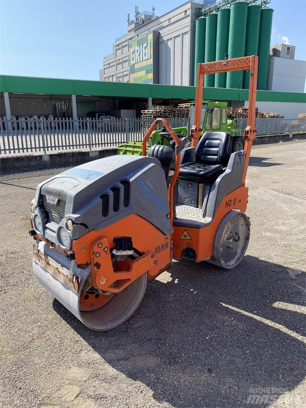 Hamm HD 8 Tandemjyrät