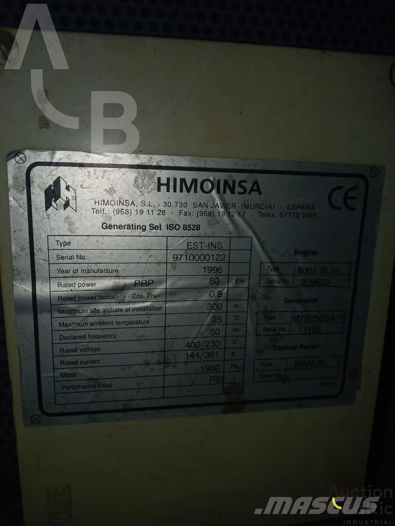Himoinsa EST-INS Dieselgeneraattorit