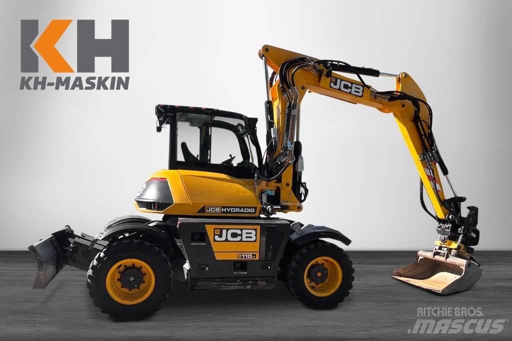JCB 110 W Hydradig Pyöräkaivukoneet