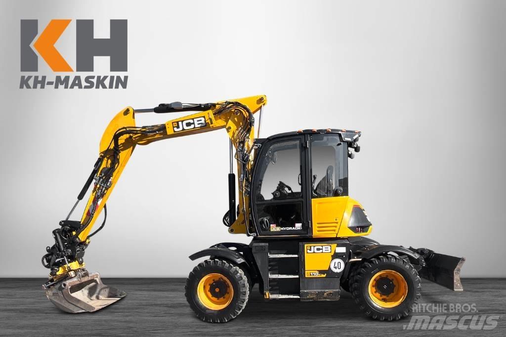 JCB 110 W Hydradig Pyöräkaivukoneet