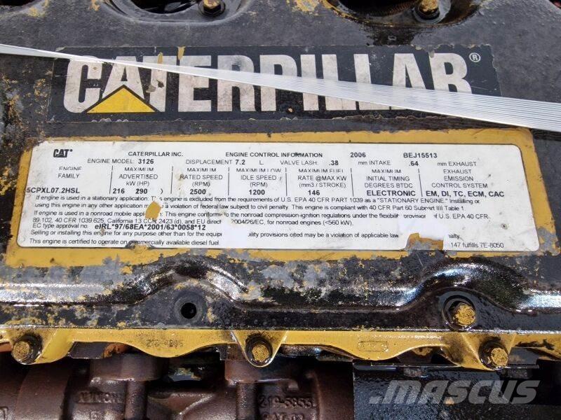 CAT 3126B Moottorit