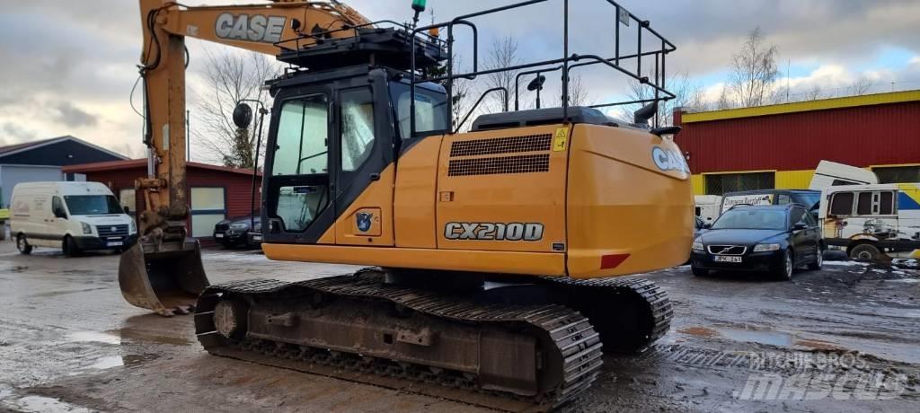 CASE CX 210 D Telakaivukoneet