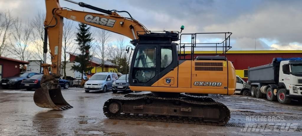 CASE CX 210 D Telakaivukoneet