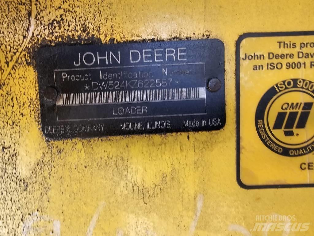 John Deere 524 K Pyöräkuormaajat