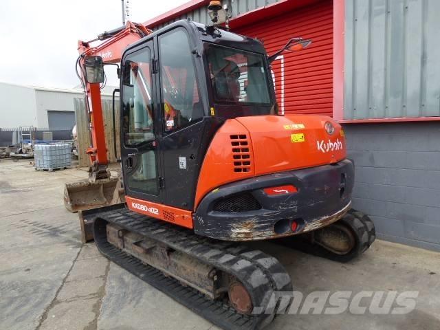 Kubota KX 080-4 Midikaivukoneet 7t - 12t