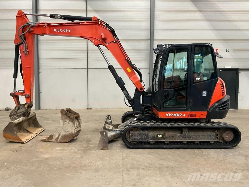 Kubota KX 080-4 Midikaivukoneet 7t - 12t