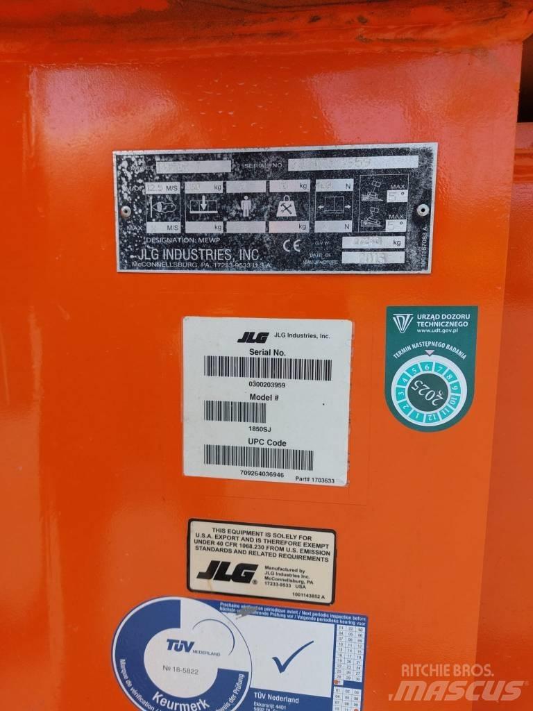 JLG 1850 SJ Teleskooppipuominostimet