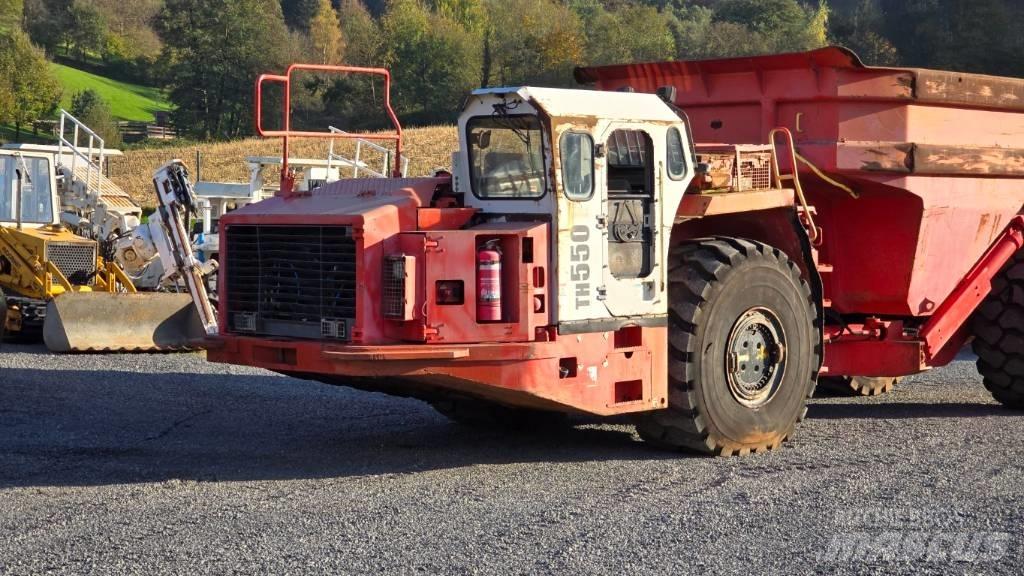 Sandvik TH550 Maanalaiset kaivosajoneuvot