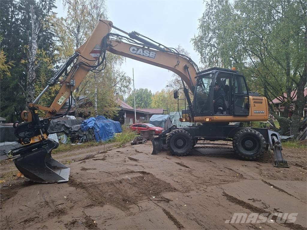 CASE Wx 148 Pyöräkaivukoneet