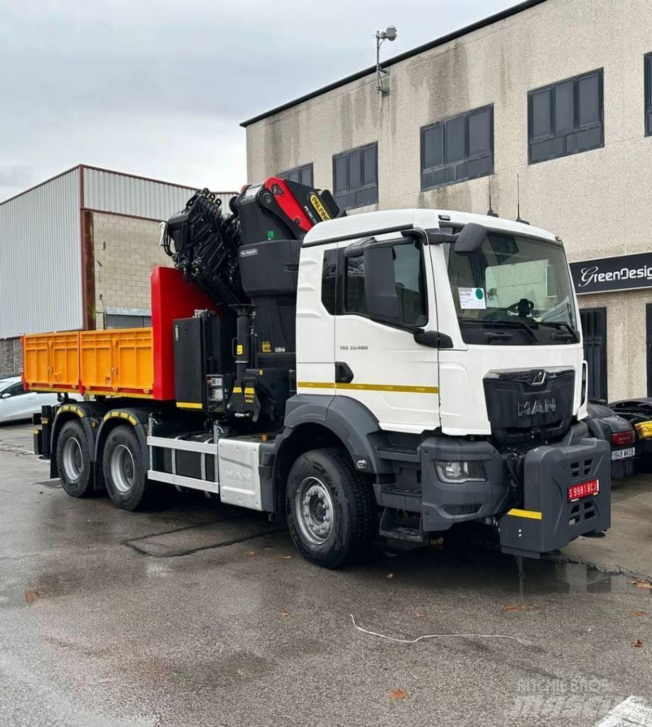 MAN TGS 33.480 Vetopöytäautot