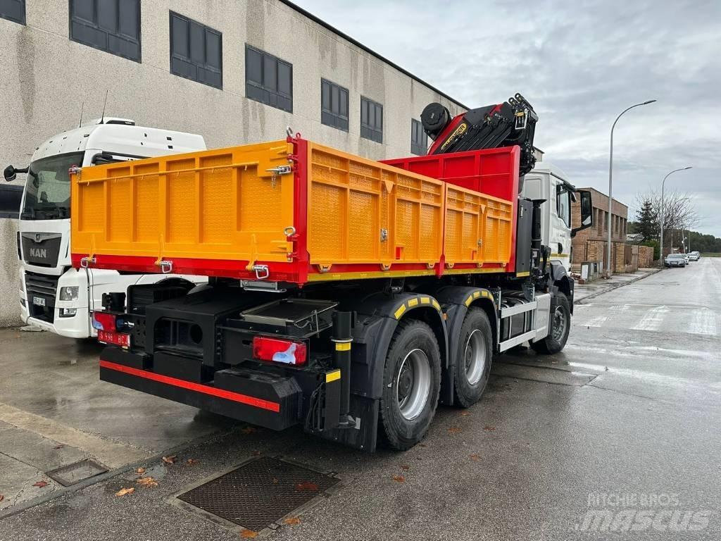MAN TGS 33.480 Vetopöytäautot