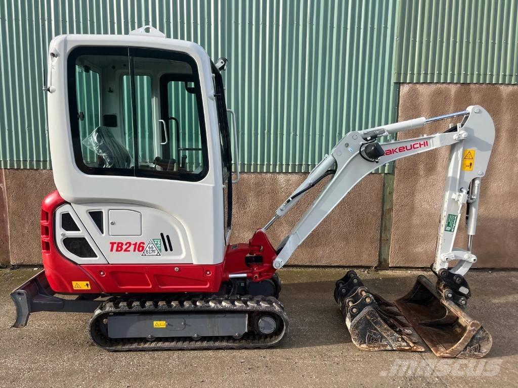 Takeuchi TB 216 A Minikaivukoneet < 7t