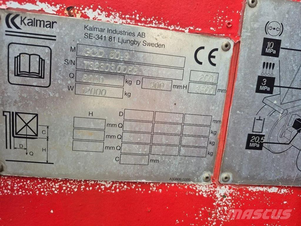 Kalmar Gcd 80-9 Nestekaasutrukit