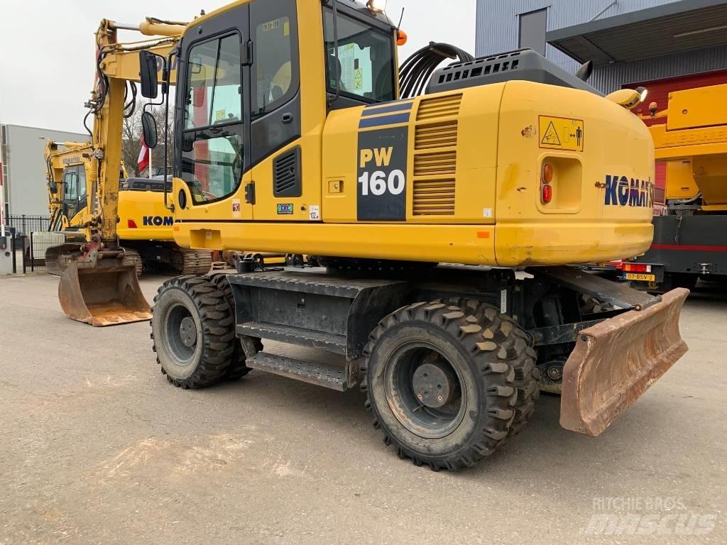 Komatsu PW 160 Pyöräkaivukoneet