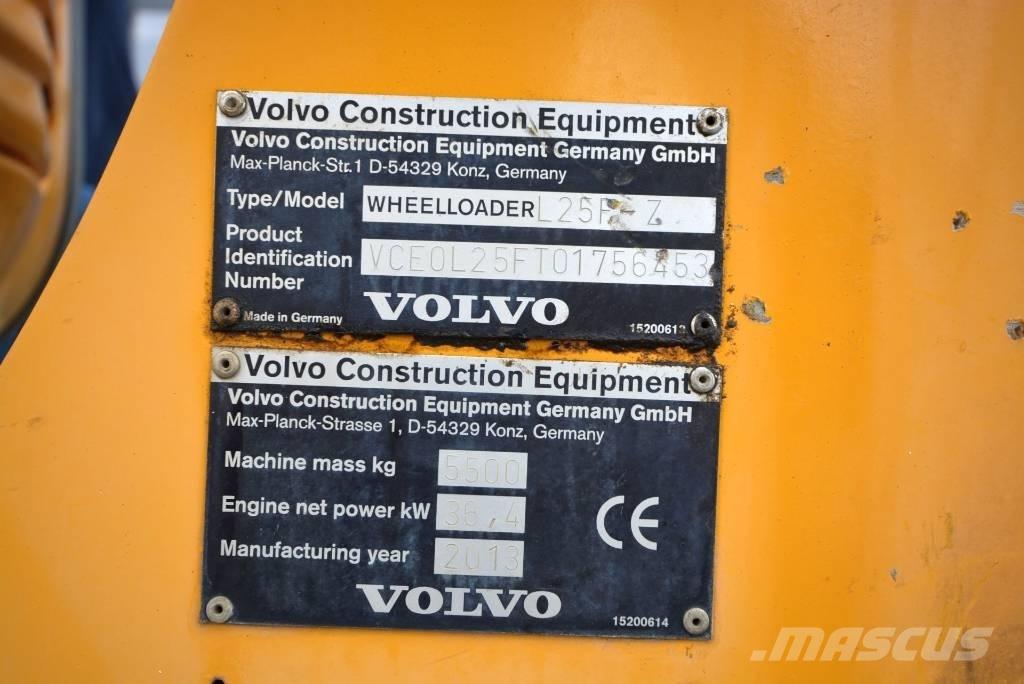 Volvo L 25 F Z Pyöräkuormaajat