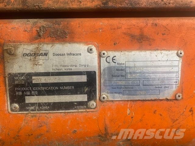 Doosan DX 420 LC Telakaivukoneet