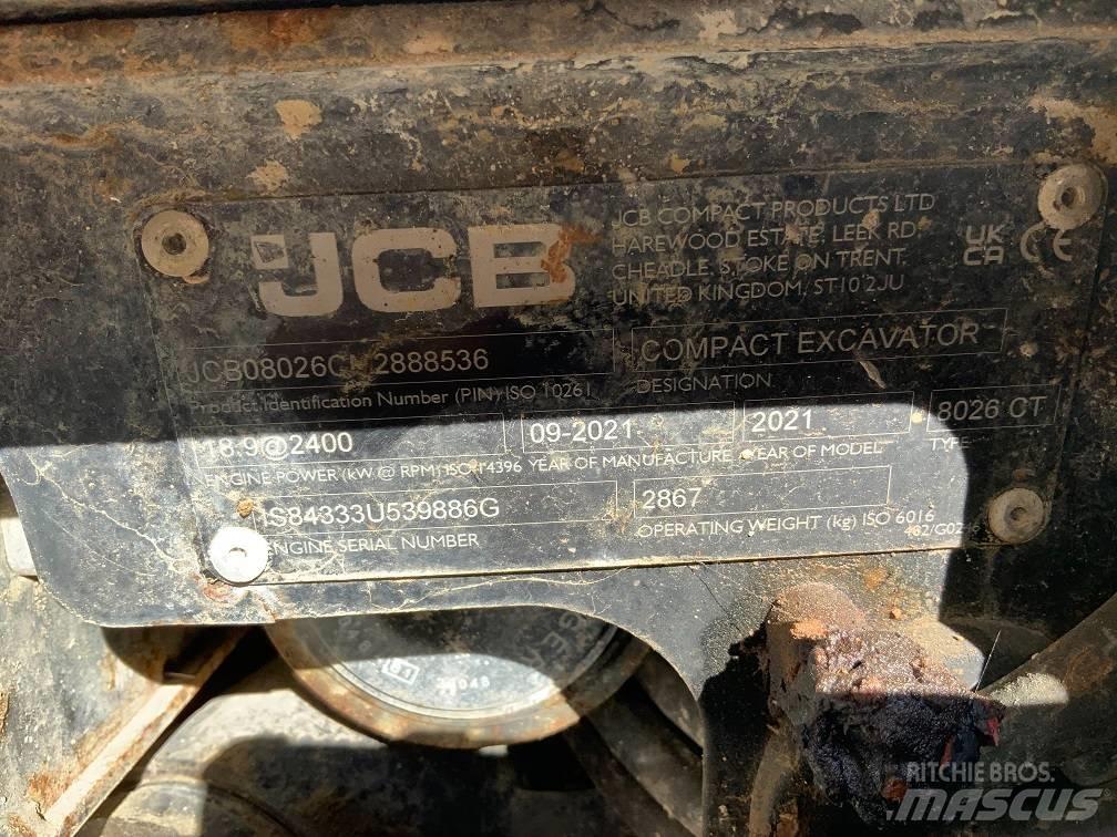 JCB 8026 CTS Minikaivukoneet < 7t