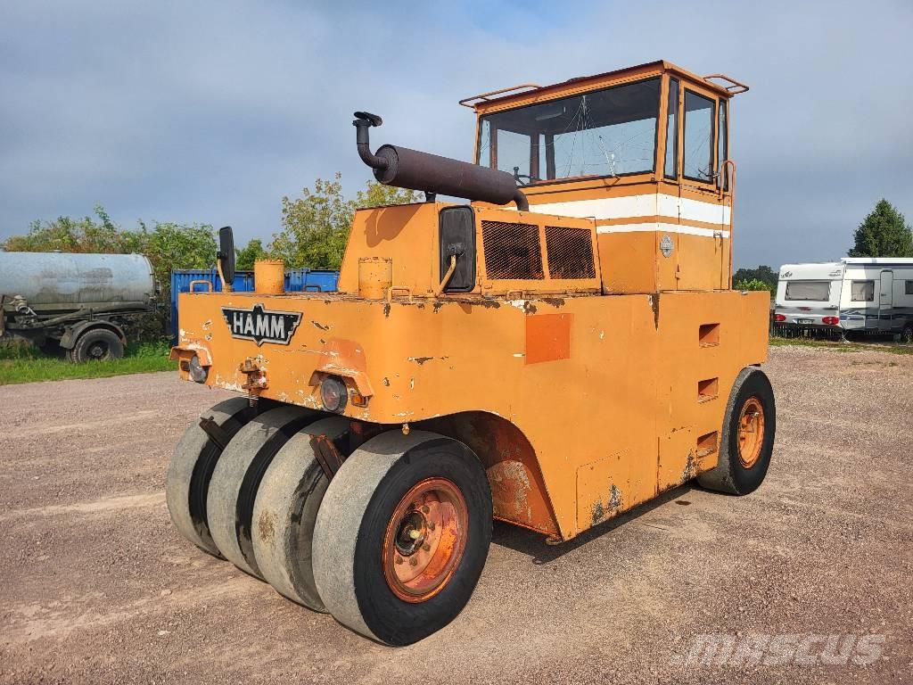 Hamm GRW 10 Kumipyöräjyrät