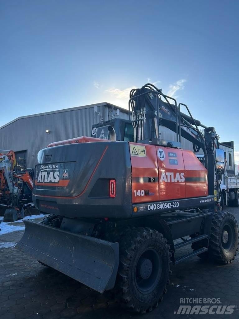Atlas 140W-BLUE Pyöräkaivukoneet