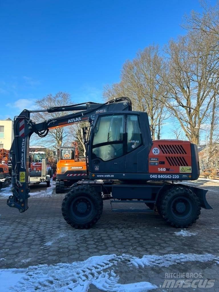 Atlas 140W-BLUE Pyöräkaivukoneet