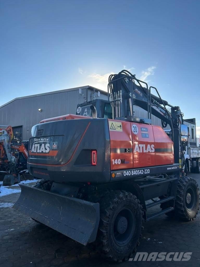 Atlas 140W-BLUE Pyöräkaivukoneet