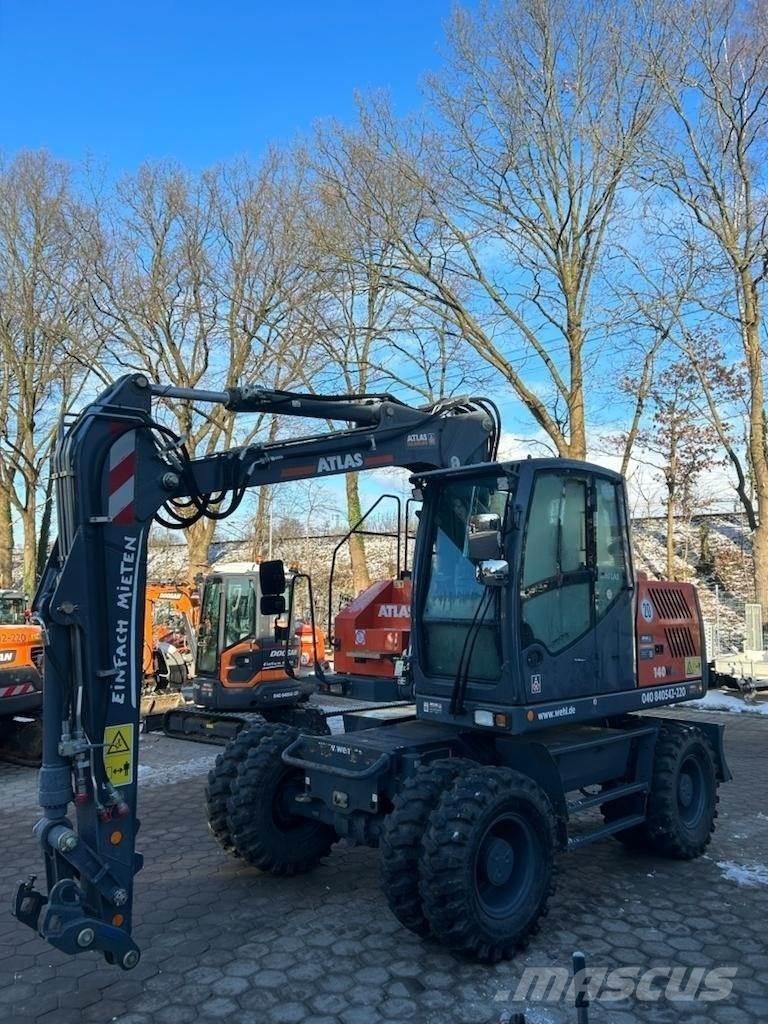 Atlas 140W-BLUE Pyöräkaivukoneet
