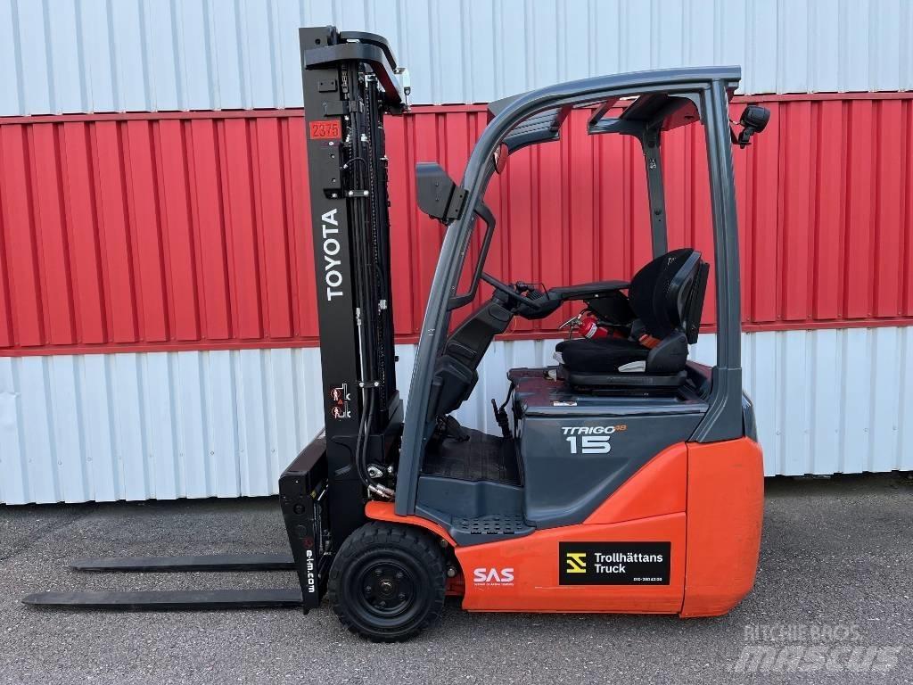 Toyota 8 FB E 15 Sähkötrukit