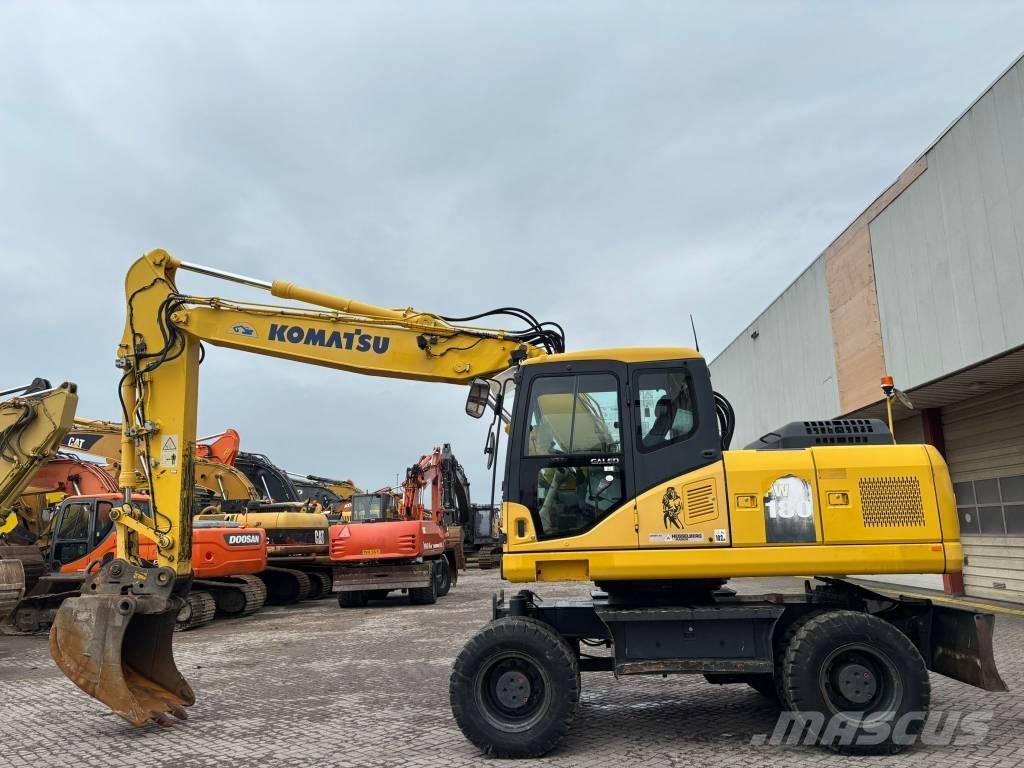 Komatsu PW 180-7 Pyöräkaivukoneet