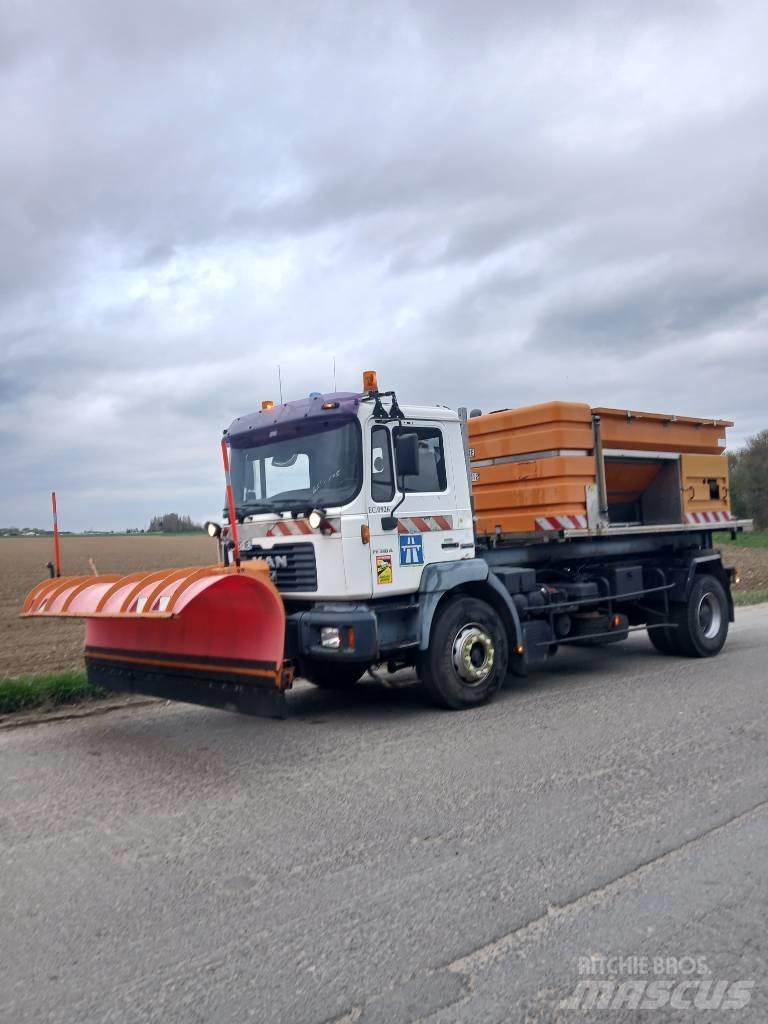 MAN FE 310 Koukkulava kuorma-autot