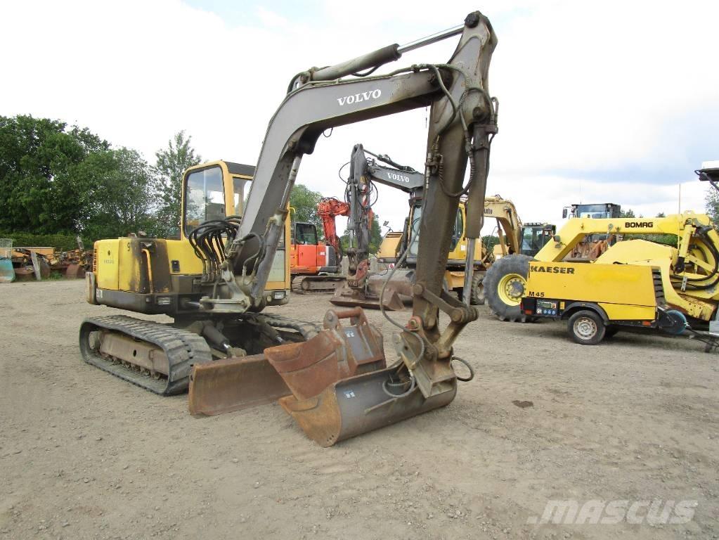 Volvo EC 70  ECR 88 Midikaivukoneet 7t - 12t