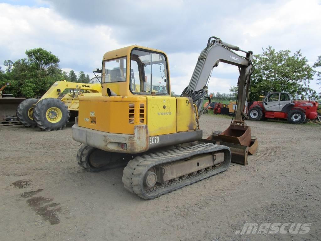 Volvo EC 70  ECR 88 Midikaivukoneet 7t - 12t
