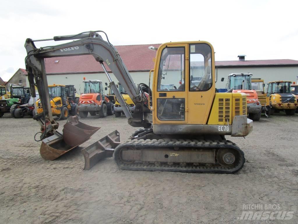 Volvo EC 70  ECR 88 Midikaivukoneet 7t - 12t