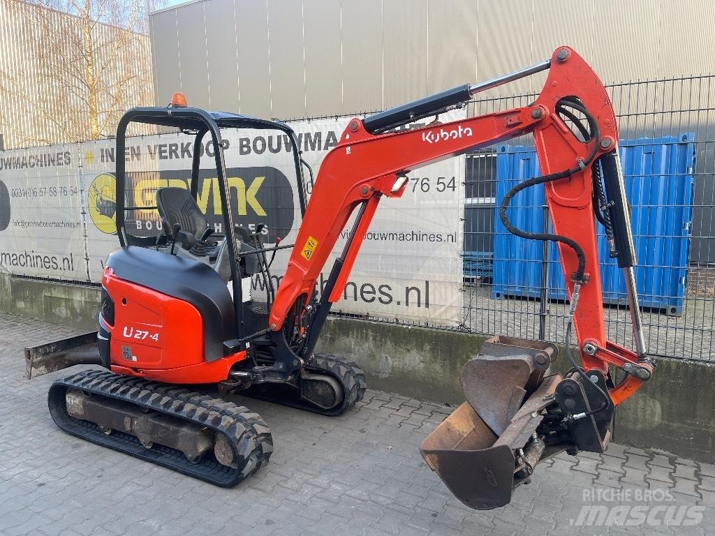 Kubota U 27-4 Minikaivukoneet < 7t