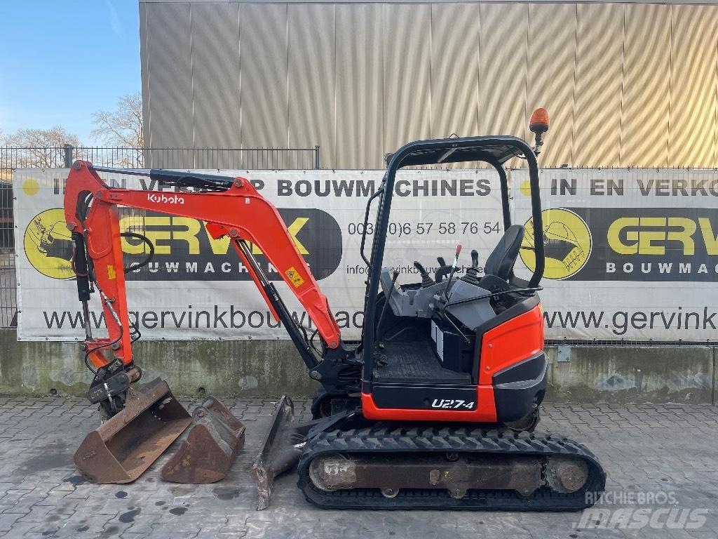 Kubota U 27-4 Minikaivukoneet < 7t