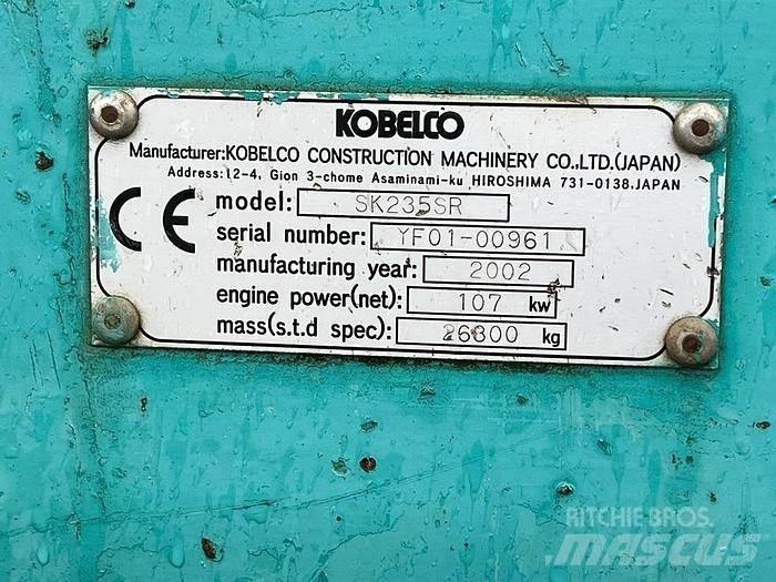 Kobelco SK235 SR Erikoiskaivinkoneet