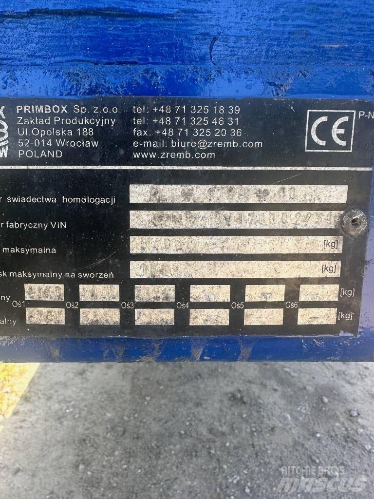 Zremb N263 Lavaperävaunut