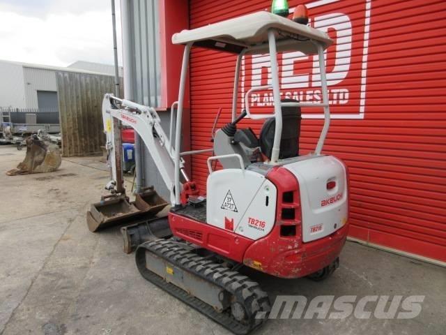 Takeuchi TB 216 Minikaivukoneet < 7t