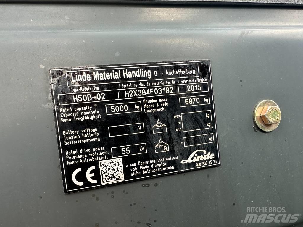 Linde H 50 D Dieseltrukit
