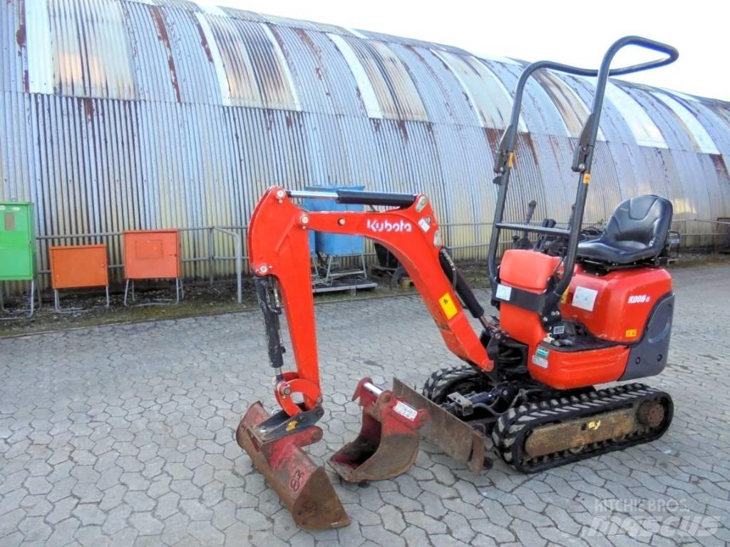 Kubota K 008-3 Minikaivukoneet < 7t