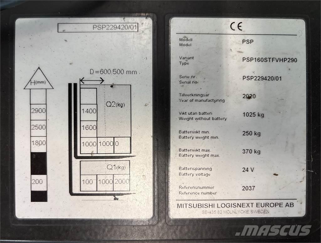Atlet PSP160 Ajettavat pinoamisvaunut