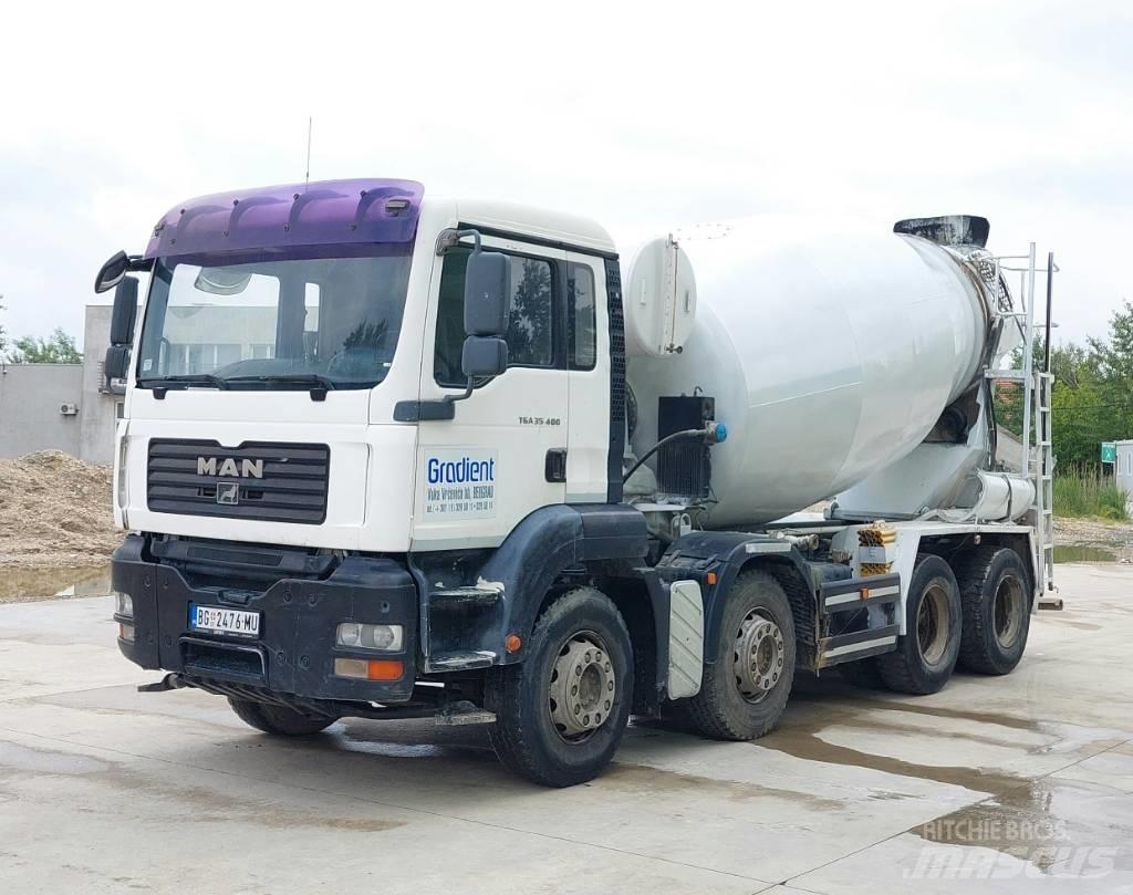 MAN TGA 35.400 Betonikuorma-autot