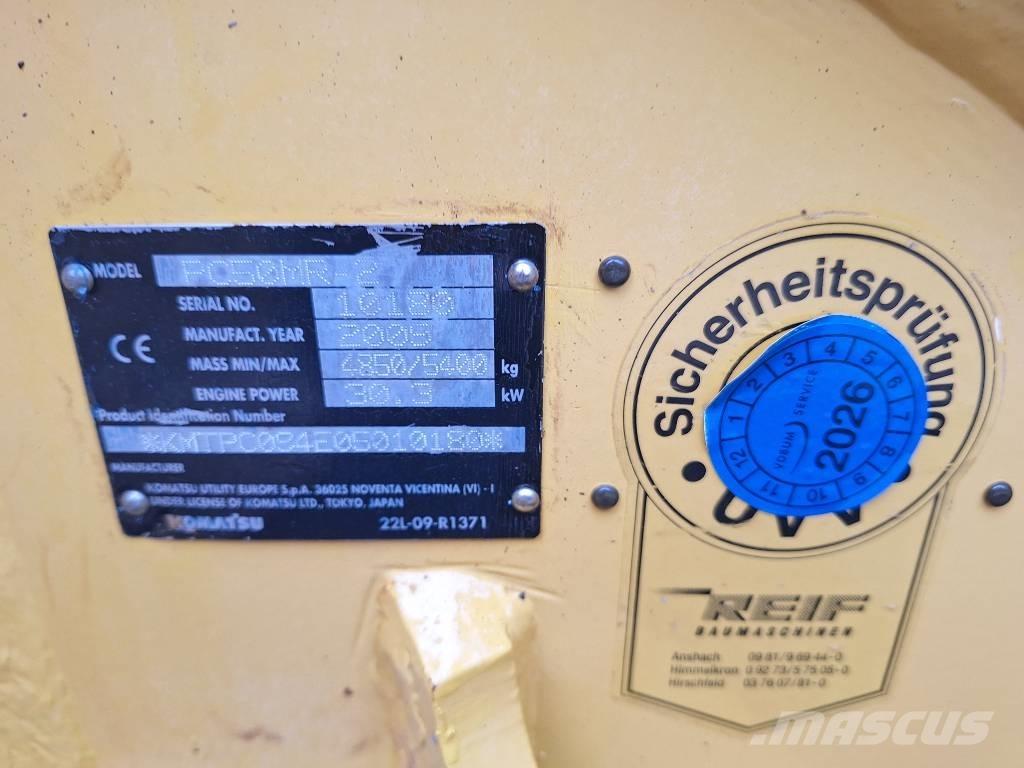 Komatsu PC 55 MR-2 Minikaivukoneet < 7t