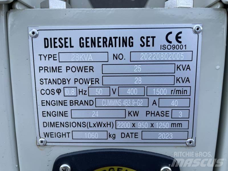 Cummins 28 kVA Dieselgeneraattorit