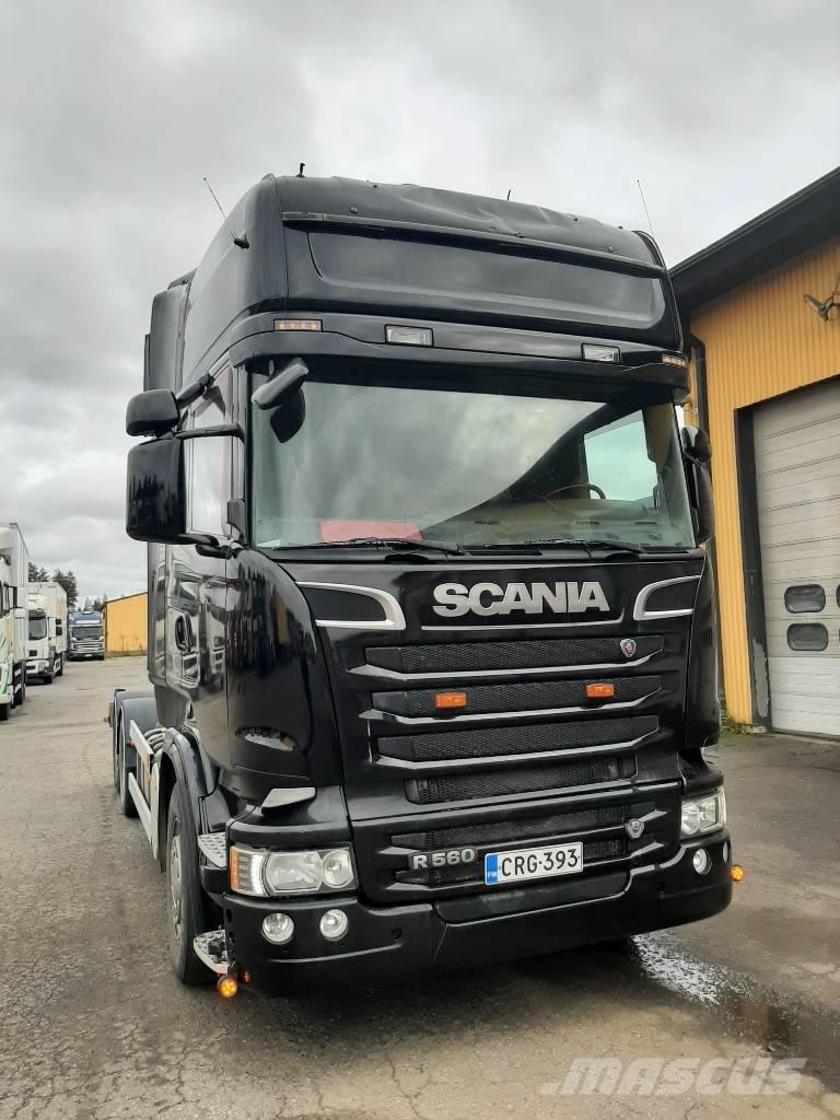Scania R 560 Koukkulava kuorma-autot
