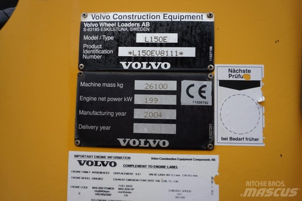 Volvo L 150 E Pyöräkuormaajat