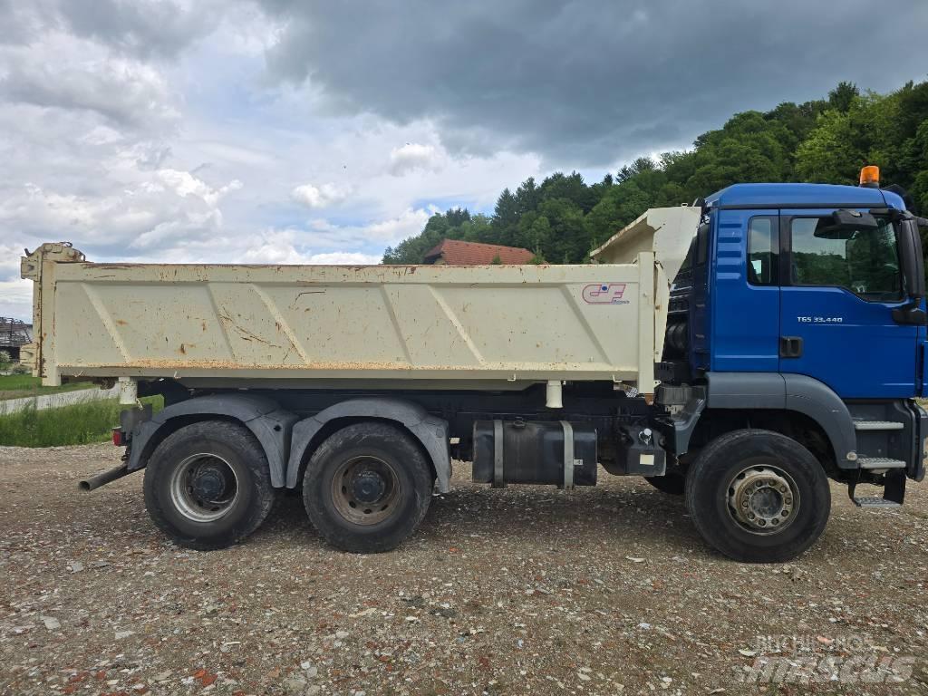 MAN TGS 33.400 Sora- ja kippiautot